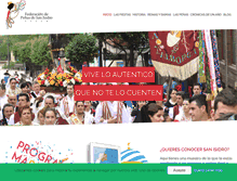 Tablet Screenshot of federacionsanisidro.com